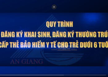 Clip: Quy trình đăng ký khai sinh, đăng ký thường trú cấp thẻ BHYT cho trẻ dưới 6 tuổi
